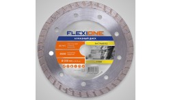 Алмазный диск с турбированной кромкой 230х22.2 Общестроит.Материалы Flexione