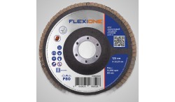 Круг лепестковый плоский 125х22,2 мм Р80 Flexione
