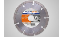 Алмазный диск с сегментированной кромкой 180х22.2 Универсальный Flexione