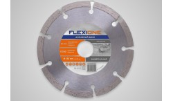 Алмазный диск с сегментированной кромкой 125х22.2 Универсальный Flexiоne