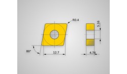 CNMG120404-PM3 TP6210 CNMG120404-PM3 TP6210